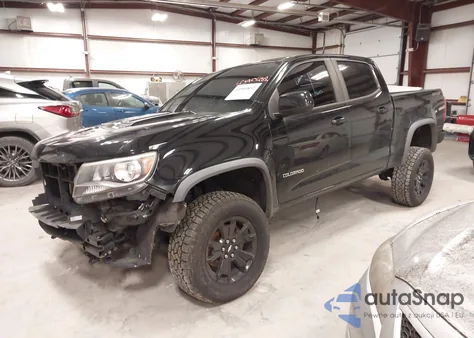 2018 Chevrolet Colorado Zr2 из США, поврежденный, VIN 1GCGTEEN4J1288138